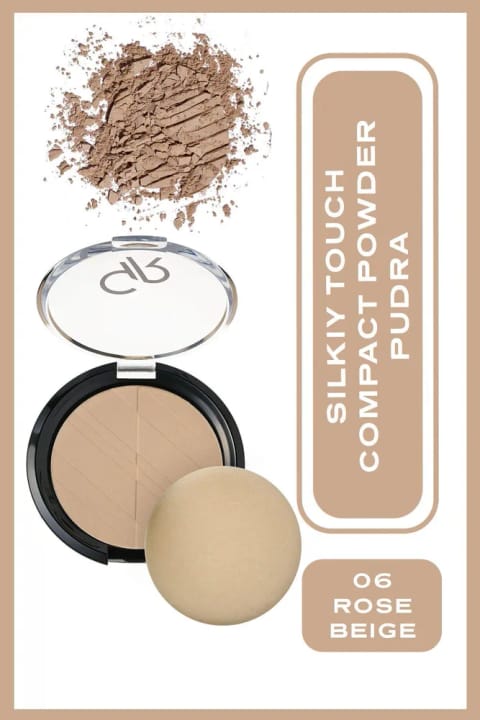 Golden Rose Silky Touch Compact Powder - 06 - پودر فشرده
