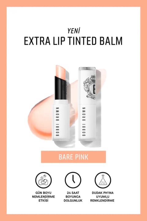 BOBBI BROWN Extra Lip Tinted Balm رژ لب مرطوب کننده رنگی - Bare Pink