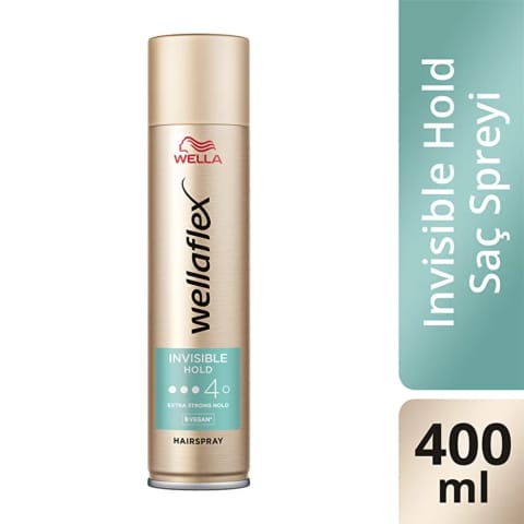 Wella Wellaflex Invisible Hold اسپری مو با تثبیت نامرئی و فوق‌العاده قوی 400 میلی‌لیتر - تثبیت 4/5