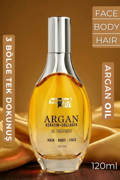 Softto Plus روغن مراقبت از مو، بدن و پوست حاوی آرگان ۱۲۰ میلیلیتر
