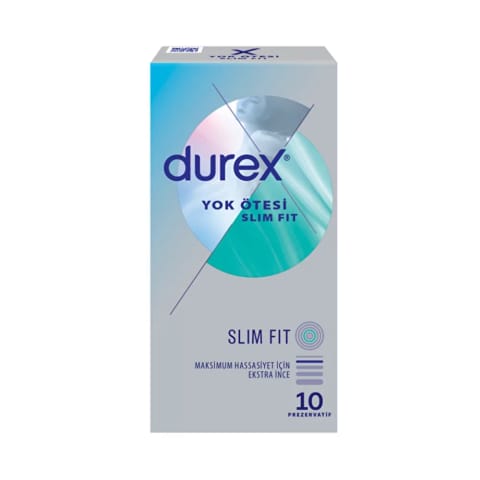 Durex Yok Ötesi Slim Fit کاندوم ۱۰ عددی
