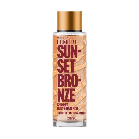 اسپری بدن زنانه Lumiere Sunset Bronze حجم 200 میلی‌لیتر