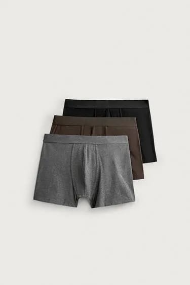 Zara سافت باکسر بریف ۳ عددی
