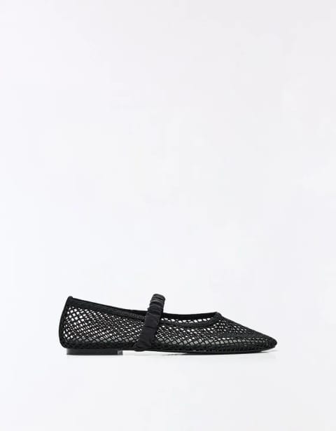 MESH BALLET FLATS