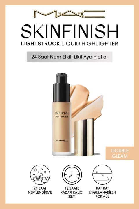 مایع هایلایتر M.A.C Skinfinish Lightstruck - Double Gleam