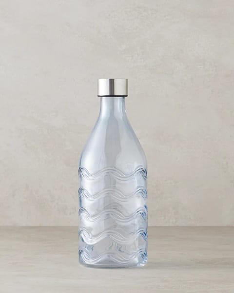 بطری شیشه‌ای Molten 1000 ml آبی