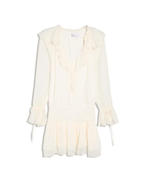 Frill mini dress