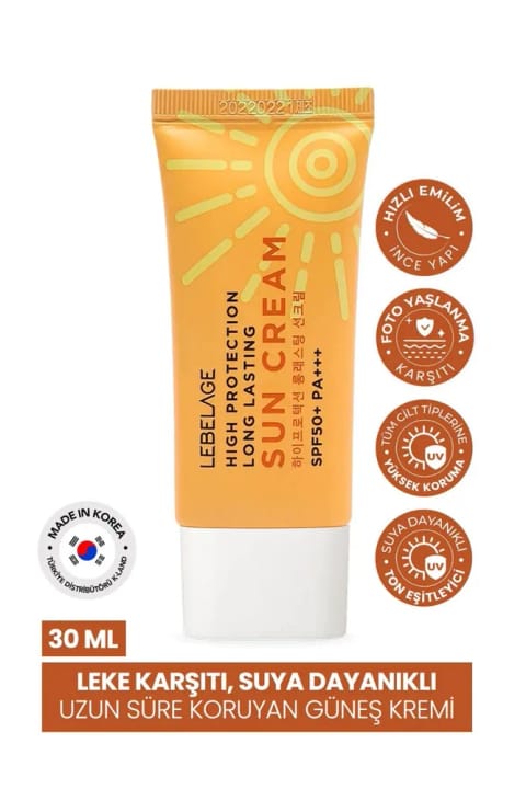 LEBELAGE ضد لک، ضدآب با محافظت طولانی مدت ضدآفتاب SPF 50+