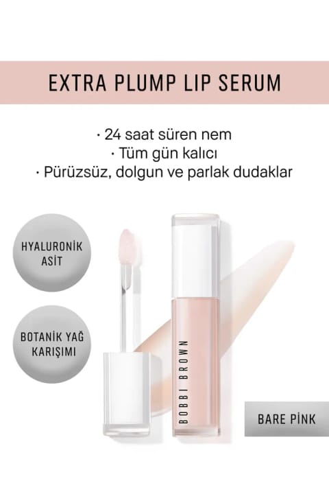 BOBBI BROWN Extra Plump حجمدهنده و براقکننده سرم لب - Bare Pink