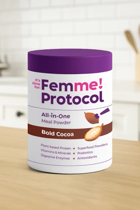 Femme Protocol پودر وعده غذایی آل این وان Bold Cocoa 600 گرم – 10 سروینگ