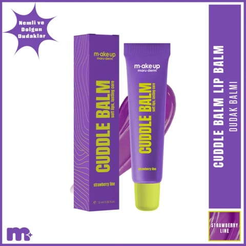 Maruderm Cuddle Balm مومی لب توتفرنگی