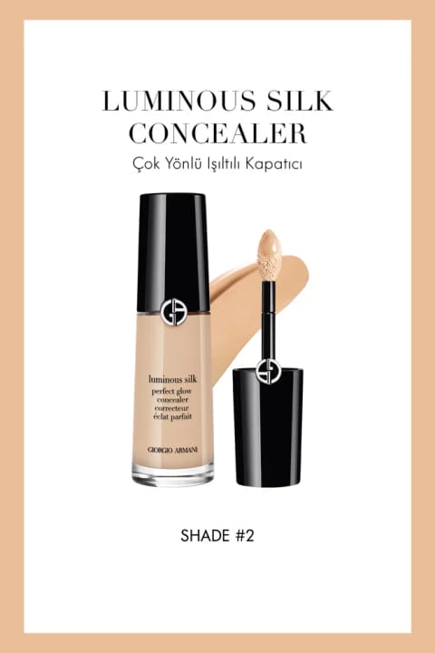 Giorgio Armani Luminous Silk Concealer کانسیلر چندکاره درخشان 2