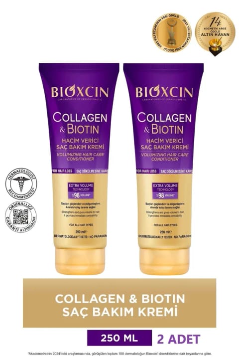 Bioxcin Collagen & Biotin Extra Volume Hair Conditioner