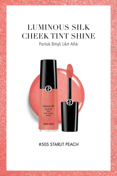 Giorgio Armani Luminous Silk Cheek Tint Shine رژگونه مایع با پایانی درخشان 50S