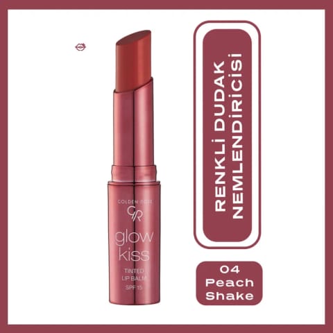 Golden Rose Glow Kiss بالم لب رنگی شماره 04