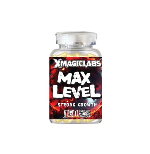 Xmagiclabs Max Level GH شیلاجیت، آشواگاندا، ماکا، تریبولوس، تورکسترون ۱۸۰ کپسول - ساخت USA تأیید FDA