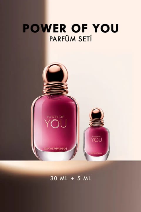 ادوپرفوم زنانه Emporio Armani Power Of You ست ۳۰ میلیلیتر