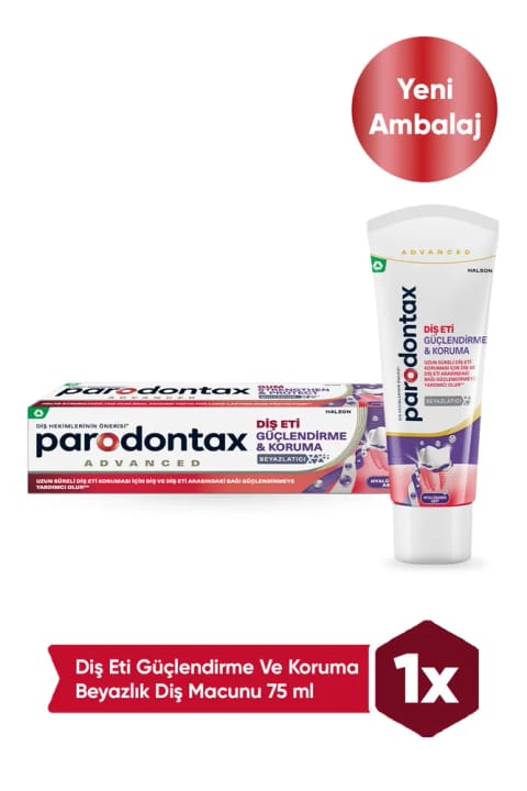 Parodontax خمیردندان تقویت و محافظت از لثه و سفیدکننده ۷۵ میلی‌لیتر