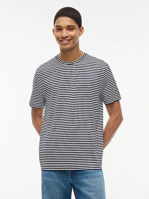 تیشرت راهراه مرسریزه مردانه Tommy Hilfiger