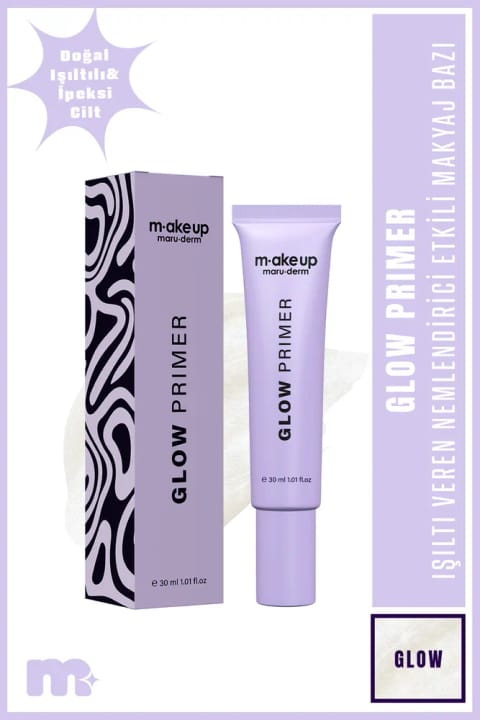 Maru.Derm make up پرایمر درخشانکننده و مرطوبکننده