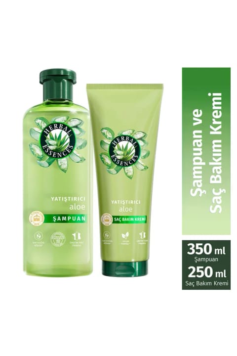 Herbal Essences تسکیندهنده با آلوئه ست مراقبت از مو بدون سولفات