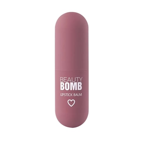 Beauty Bomb رژ لب رنگی 05 Send Nudes - مرطوب‌کننده