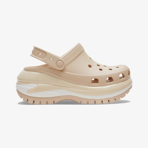 ترلیپ پلتفرم Crocs Classic Mega Crush زنانه کرم