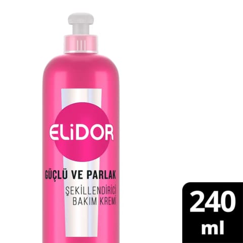 Elidor کرم مراقبت و حالت‌دهنده موهای خشک و مات، تقویت‌کننده و براق‌کننده ۲۴۰ میلی‌لیتر