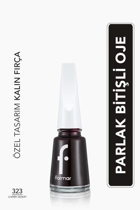 Flormar کلاسیک براق با رنگدانه بالا - لاک ناخن - 323 گیلاسی ...