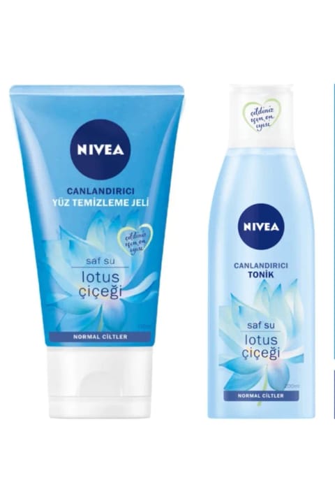شوینده صورت NIVEA با عصاره گل لوتوس