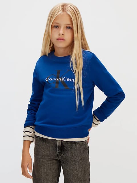 سویشرت بچگانه یونیسکس CK Monogram Terry