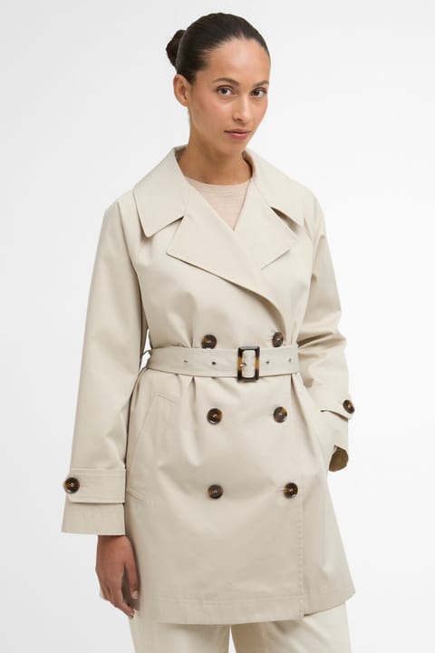 ترنچکت ضدآب Barbour Adare ST31 Mist/Dress Navy Tartan