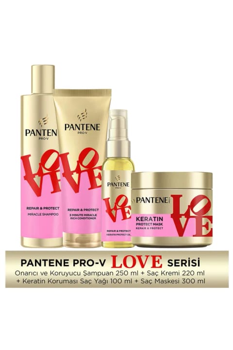 ست مراقبت از مو Pantene Love Edition