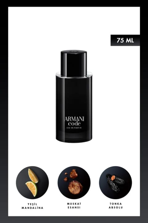 Giorgio Armani Code ادو پرفیوم ۷۵ میلی‌لیتر عطر مردانه