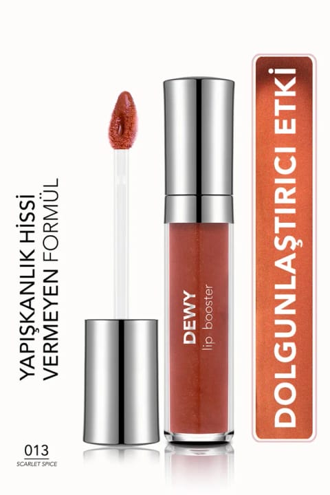 Flormar براقکننده و حجمدهنده لب - Dewy Lip Booster - 013 Scarlet Sp...
