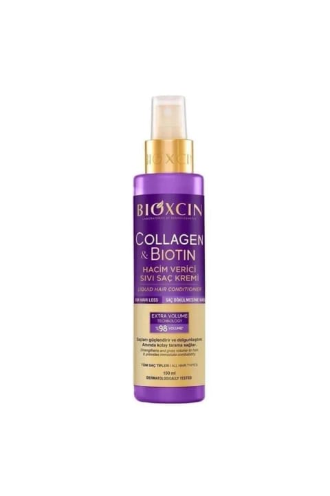 Bioxcin مایع مراقبت از مو حاوی Collagen و Biotin برای موهای نازک و کمپشت