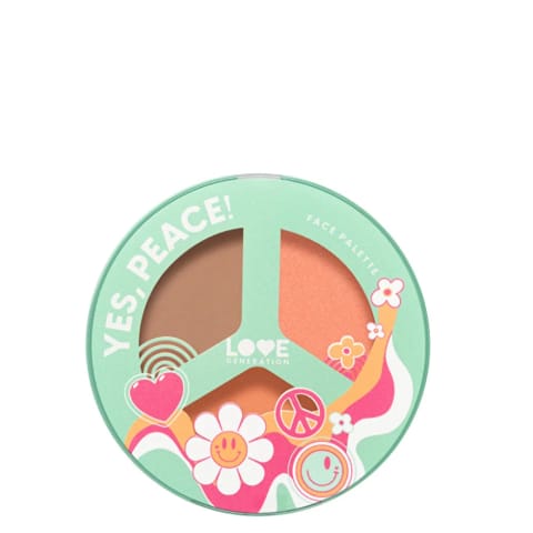 Love Generation پالت صورت Yes, Peace! 01 Beach Bebe - پالت چندکاره صورت