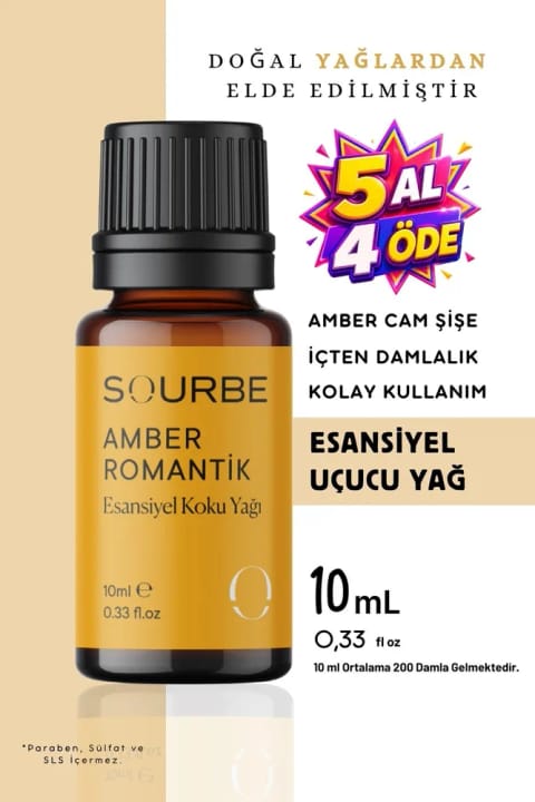 SOURBE Amber Romantik اسانس روغن معطر