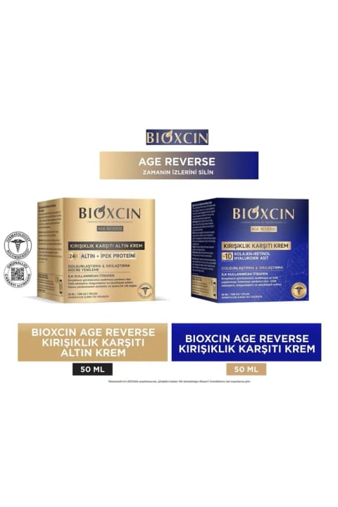 ست کرم ضد چروک Bioxcin Age Reverse