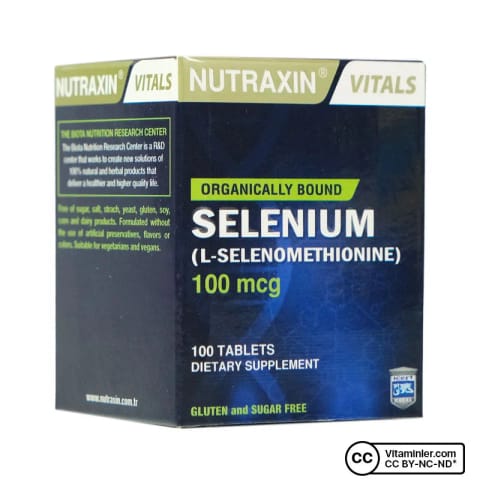 Nutraxin سلنیوم ۱۰۰ قرص