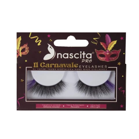 Nascita Carnavale مژه مصنوعی رنگی 127