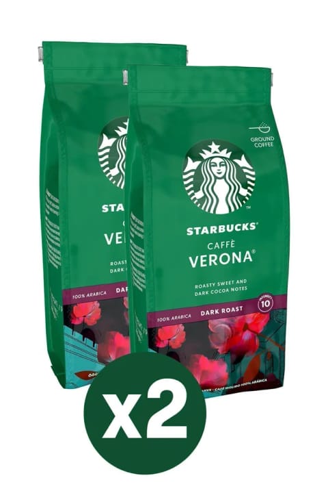 Starbucks Caffè Verona قهوه آسیاب شده 2x200g