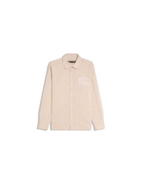 پیراهن آستین‌بلند راه‌راه ARIES X BERSHKA