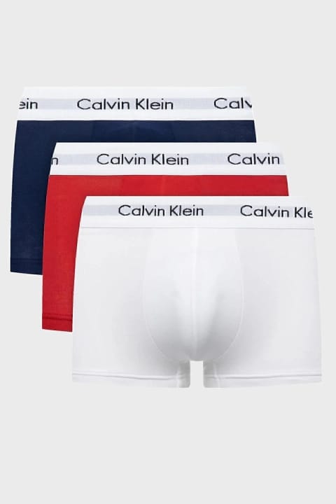 باکسر مردانه Calvin Klein پنبهای بسته ۳ عددی مدل 0000u2664g I03