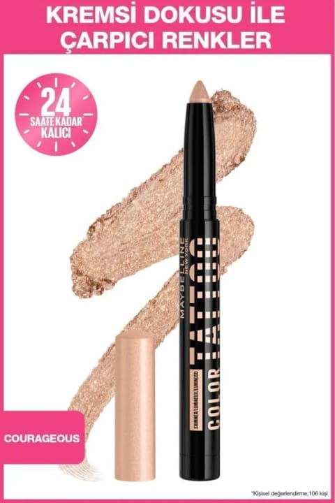 میبلین نیویورک Color Tattoo 24H Eye Stix - Courageous