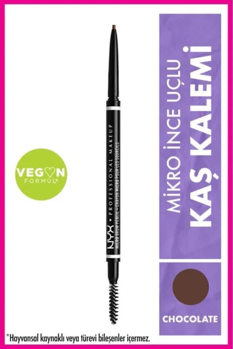 مداد ابرو فوق نازک NYX Professional Makeup - Micro Brow Pencil Chocolate 5 g