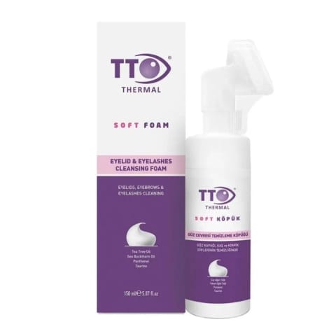 TTO Soft فوم پاک‌کننده دور چشم با اپلیکاتور 150 میلی‌لیتر