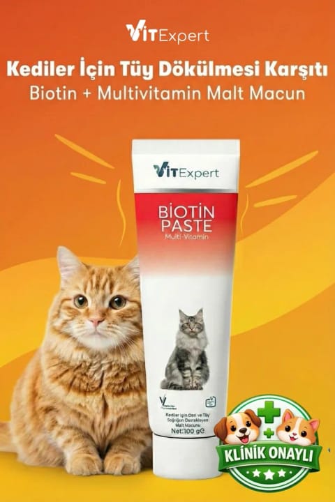 Vitexpert Biotin Paste کرم مالت گربه ضد ریزش مو
