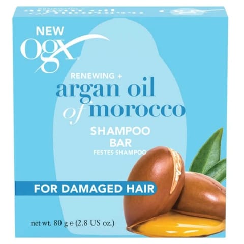 شامپوی جامد Ogx آرگان اویل مخصوص موهای خشک ۸۰ گرم
