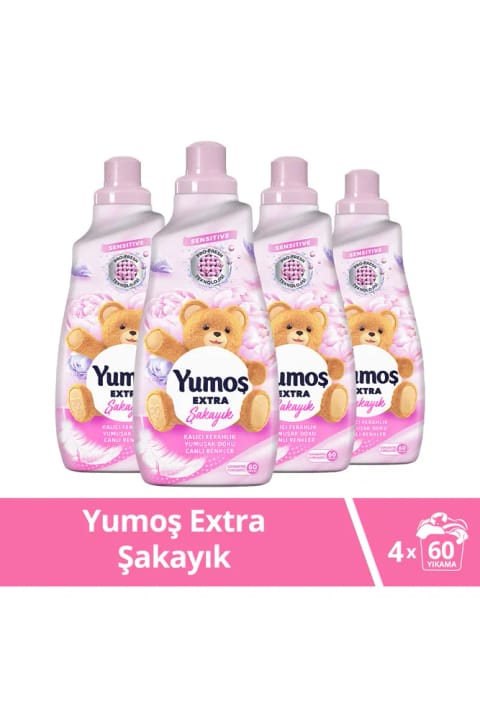 Yumoş Extra Concentrated Laundry Softener Peony 1440 X4